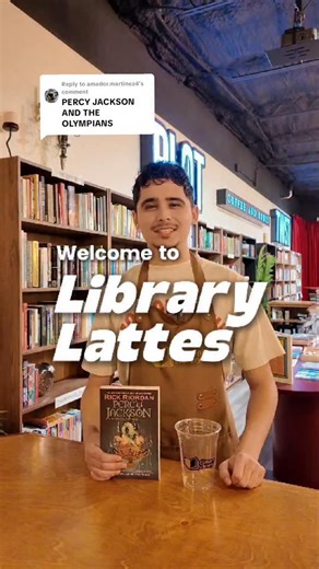 TheCaffeineLibrary on Instagram: "Summoning our inner demigod with our latest Library Latte⚡🌊 This blue sea salted caramel latte is layered with butterfly pea tea for that deep, ocean blue feel, finished with a hint of sea salt to balance the sweetness (Poseidon approved 🔱). Let us know which book we should do next!📚 (not available in store) #coffee #bookstagram #percyjackson #barista"
