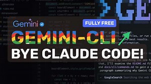 谷歌Gemini CLI（完整教程）：这款完全免费的AI编程工具一击超越Claude Code！