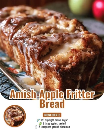 "OMG 😱 this Amish Apple Fritter Bread is like biting into pure fall happiness… gooey, warm, and glazed to perfection! 🍎🍞✨" 𝗙𝗨𝗟𝗟 𝗥𝗘𝗖𝗜𝗣𝗘 𝗕𝗘𝗟𝗢𝗪 👇 | Delish Recipes