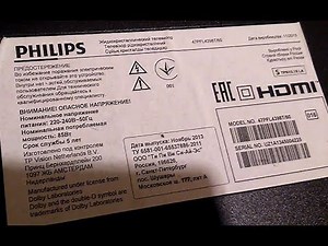 Philips 47PFL4398T/60 TV backlight repair