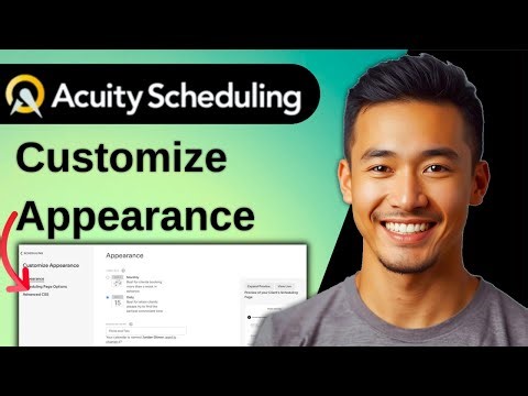 HOW TO CUSTOMIZE YOUR ACUITY SCHEDULING APPEARANCE! (For beginners)