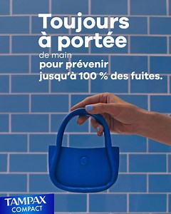 Cette protection jusqu’à 100 % sans fuites vous suit n’importe où. | Tampax | Facebook