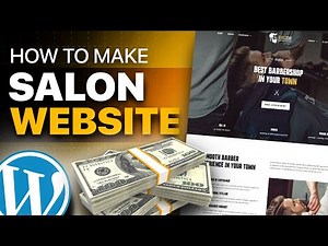 🔥 Build a Hair Salon/ Barber Shop/Hairdresser Website with WordPress + Elementor | Full Tutorial😍