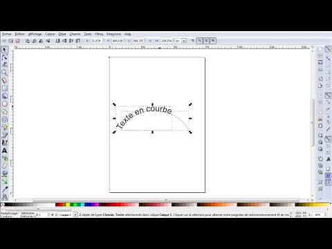 Tuto minute : Inkscape - du texte en courbe 1