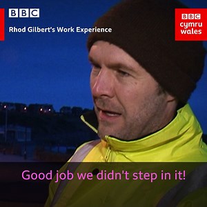 Rhod is on patrol... poop patrol that is! 🤣 Rhod Gilbert's Work Experience, streaming now on BBC iPlayer | BBC Cymru Wales