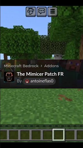 Playing The Mimicer Mod for Minecraft Bedrock Edition #mimecraft #minecraftbedrokedition #themimicer