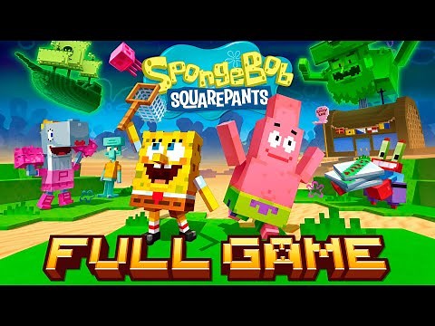 Minecraft x SpongeBob DLC - Full Gameplay Playthrough (Full Game) - New Update