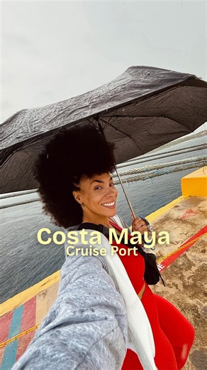 A S H L I E A M B E R on Instagram: "Costa Maya is one of the most popular cruise ports in the western Caribbean and it’s actually a purpose-built port that opened in 2001. It sits right next to the small village of Mahahual in the southern Yucatán, an area with deep Mayan roots and some of the most underrated ruins in the region. The port sees hundreds of cruise calls every year and can welcome around 15,000 to 18,000 guests a day. In peak seasons it reaches close to a million passengers a year