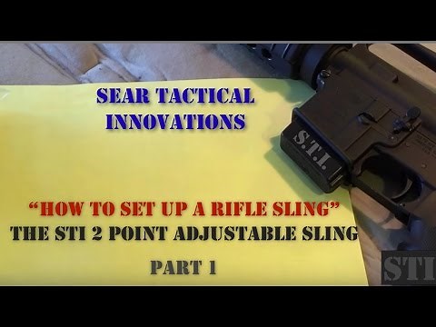 How To Install/ Set Up a Rifle Sling - Part 1