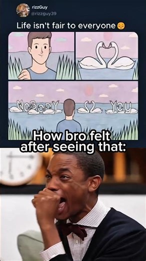 Life isn't fair to everyone 😒