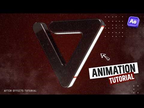 3D Spinning Logo Animation in After Effects – Easy Tutorial