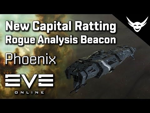 EVE Online - CONCORD Rogue Analysis Beacon in Phoenix (New Capital Ratting)