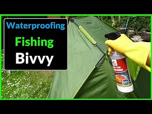 How to Waterproof a Fishing Bivvy / Tent (Tackle Maintenance)
