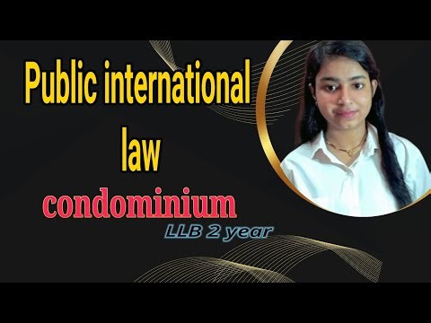 condominium ll condominium meaning ll features of condominium ll public international law