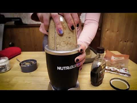 How To Make Homemade Almond Butter (nutribullet recipe)