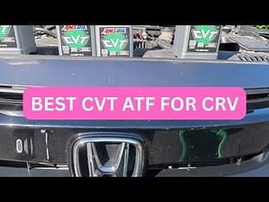 2020-2025 Honda CRV CVT fluid replacement to avoid transmission problems and make CRV last past 200k