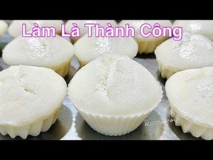 CAKE BANH BO XOP: The Easiest Recipe, Delicious, Doesn't Stick When Steamed - ALO TRA VINH