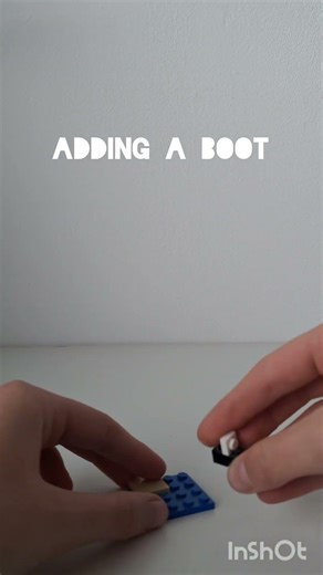 Day 5 of Building a Microscale City ⛵️ 🏖 #lego #city #microscale #boot #beach