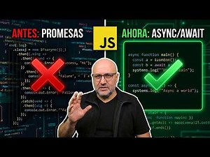🧠 Async y Await en JavaScript – La forma moderna de manejar promesas paso a paso