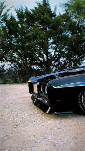 he’s baaaad 😍 #mrcrow #twinturbo #pontiac #gto #starlight #black #racecar #streetcar #midweststreetcars | Big Chief 405