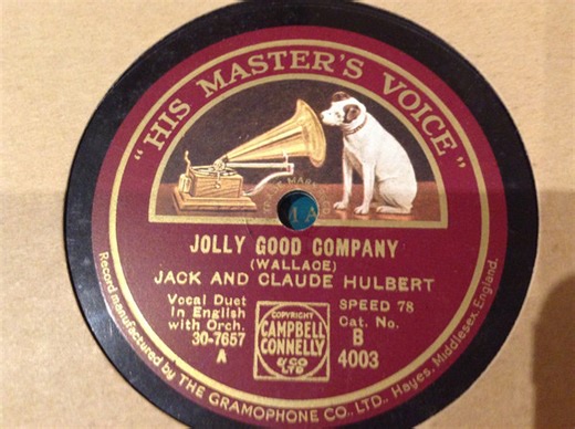 Jack And Claude Hulbert - Jolly Good Company / It Always Starts To Rain