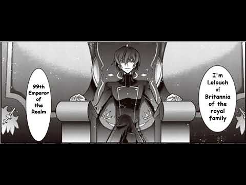 Emperor Lelouch meets his half sister Marrybell [MANGA]