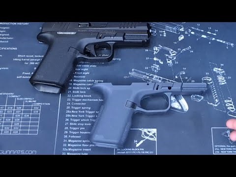 Ruger RXM Magpul EHG Black Grip Module Change Swap