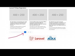Laravel 10 Ajax Pagination