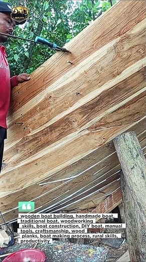Building a Wooden Boat by Hand | Traditional Craftsmanship in Action