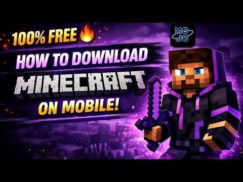 HOW TO DOWNLOAD MINECRAFT ON MOBILE (JAVA-EDITION) FREE AND SECURE