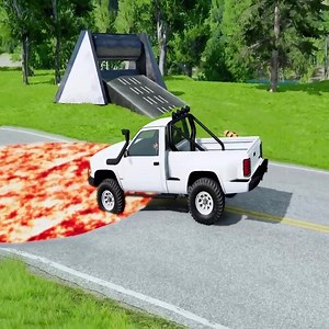 159K views · 821 reactions | Double Flatbed Trailer Truck vs Speedbumps Train vs Cars Beamng Drive Ep.100 Part 2 | Gamingworld | Facebook