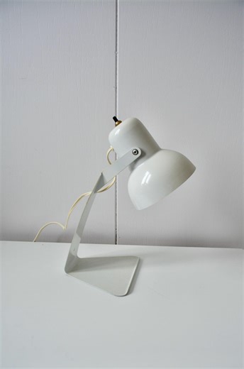 Vintage 80s Lyskaer White Metal Table Lamp. 1980s Adjustable Task Lamp. Postmodern Desk Lamp. Modernist Minimal Office Lighting - Etsy Canada
