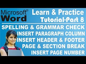 #35-MS Word: Learn how to use Microsoft Office Word (Lab Assignment-20