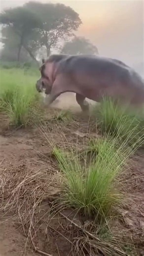 Hippo Saves Baby Deer from Leopard Attack
