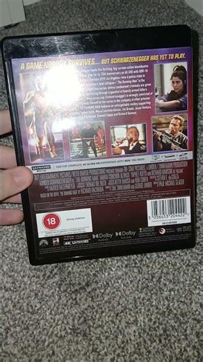 The Running Man (1987) 4K UHD Blu-ray overview