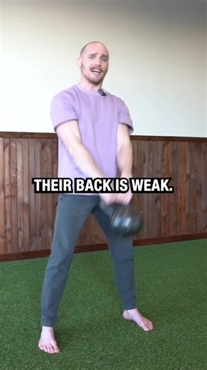 Hunter Wooten | Coach and Gym Owner on Instagram: "Your back isn’t hurting because it’s “TOO WEAK” On the contrary!! It’s because the muscles surrounding it don’t support it, and instead your low back does all the work. The actual key to getting out of back pain is strengthening the psoas, hamstrings, obliques and glutes…. And of course…. CARRYING HEAVY SANDBAGS 🎥: @kyle_cooperak #backpain #alaska #fitness"