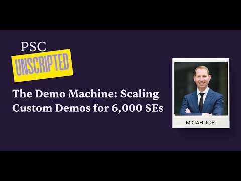 The Demo Machine: Scaling Custom Demos for 6,000 SEs