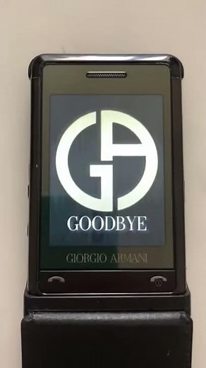 Samsung SGH-P520 (Georgio Armani Edition) Startup/shutdown animation