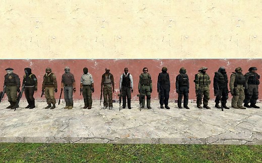 【GMOD】模组推荐：老版CSGO人物NPC