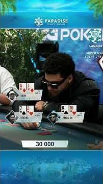 $25K Super Main Event Day 1C #Bahamas #Paradise