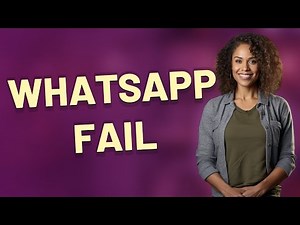 Why Do WhatsApp Messages Sometimes Fail to Deliver?