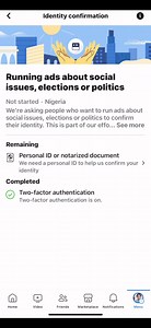 3.3K views · 14 reactions | HOW TO CONFIRM YOUR IDENTITY ON FACEBOOK!!! If you’re having “advertisement restrictions” on your account, start by confirming your identity. That is one step to proving that you’re human . . . #socialmediamanager #fypシ゚viralシ2024fyp #fypシ゚viralシ | Promise Ani | Facebook