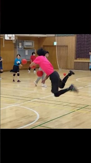 What's a dodge & shot!? #Dodgeball in Japan‼︎