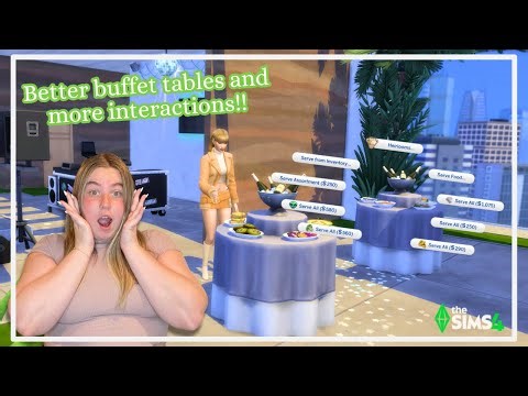 🌲The Sims 4 Mods You NEED! | Wild Forest CAS, Banquet Table Brunch, & More🥐🕸️