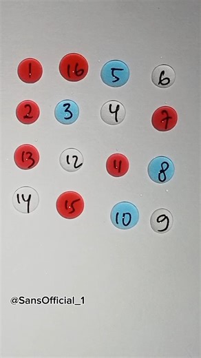 Drawing A Starlight Line Path With Number 1 To 16 #art #maths #line