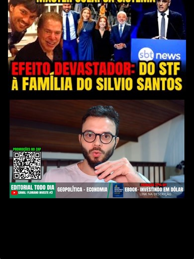 DE LULA A SILVIO SANTOS CASO MASTER SAI DE CONTROLE, DERRUBA SISTEMA, EXPÕE NEGÓCIOS MILIONÁRIOS #noticias #informação #noticiasrelevantes