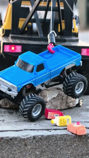 Jiabaile 1/36 Rock Crawler | Cargo Hauling Challenge for Small Scale RC Cars #rc #rccar#rcfun