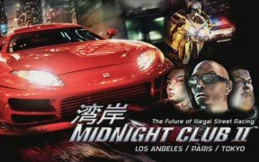 【夜光云】《湾岸午夜俱乐部2》Xbox实机全流程实况 GTA三部曲同时期R星赛车游戏 中古游戏调查组 第104期 (MIDNIGHT CLUB II)