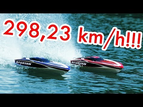 Rc Speed Boat - 298,23 km/h!!!