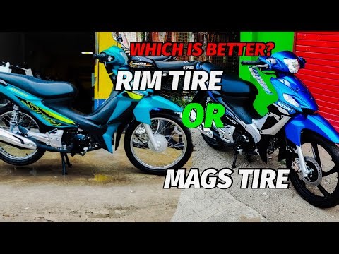 ALIN ANG MAGANDANG BILHIN NA MOTOR MAGS TYPE O SPOKE RIM TIRE? SMASH 115 FW110D VS SMASH 115 DISCMAG